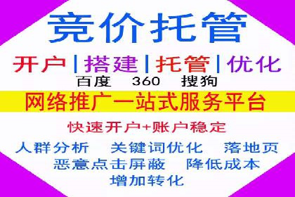 竞价开户推广案例实战案例分析